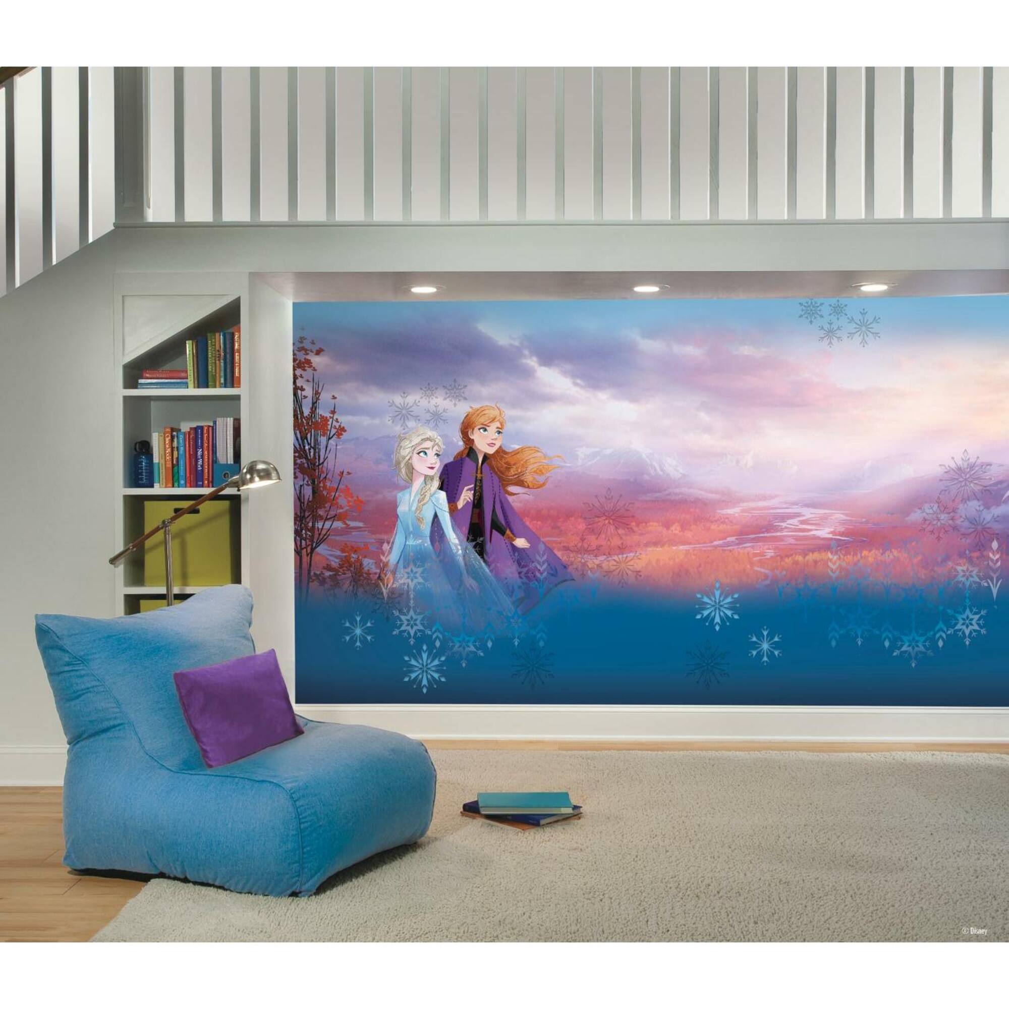 RoomMates Frozen Sisters Peel & Stick Mural